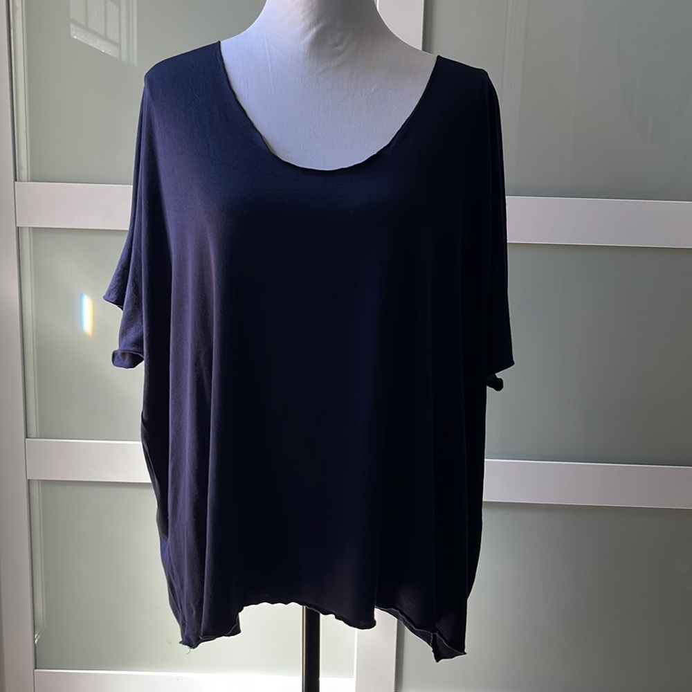 Women's Navy Blouse